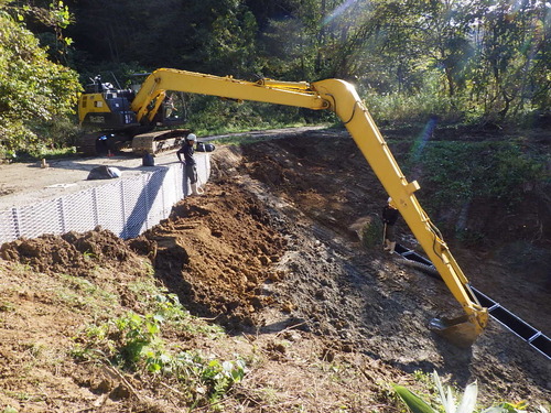 法面補修・道路改修工事