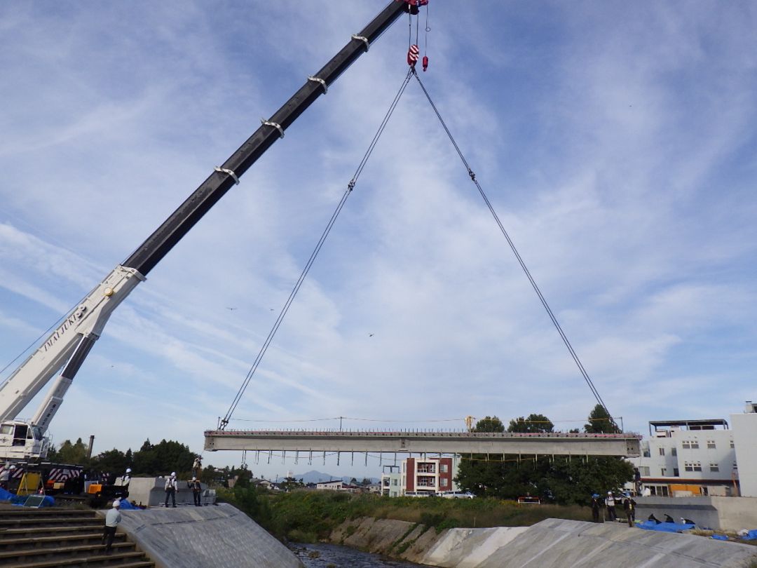 上部工架設状況